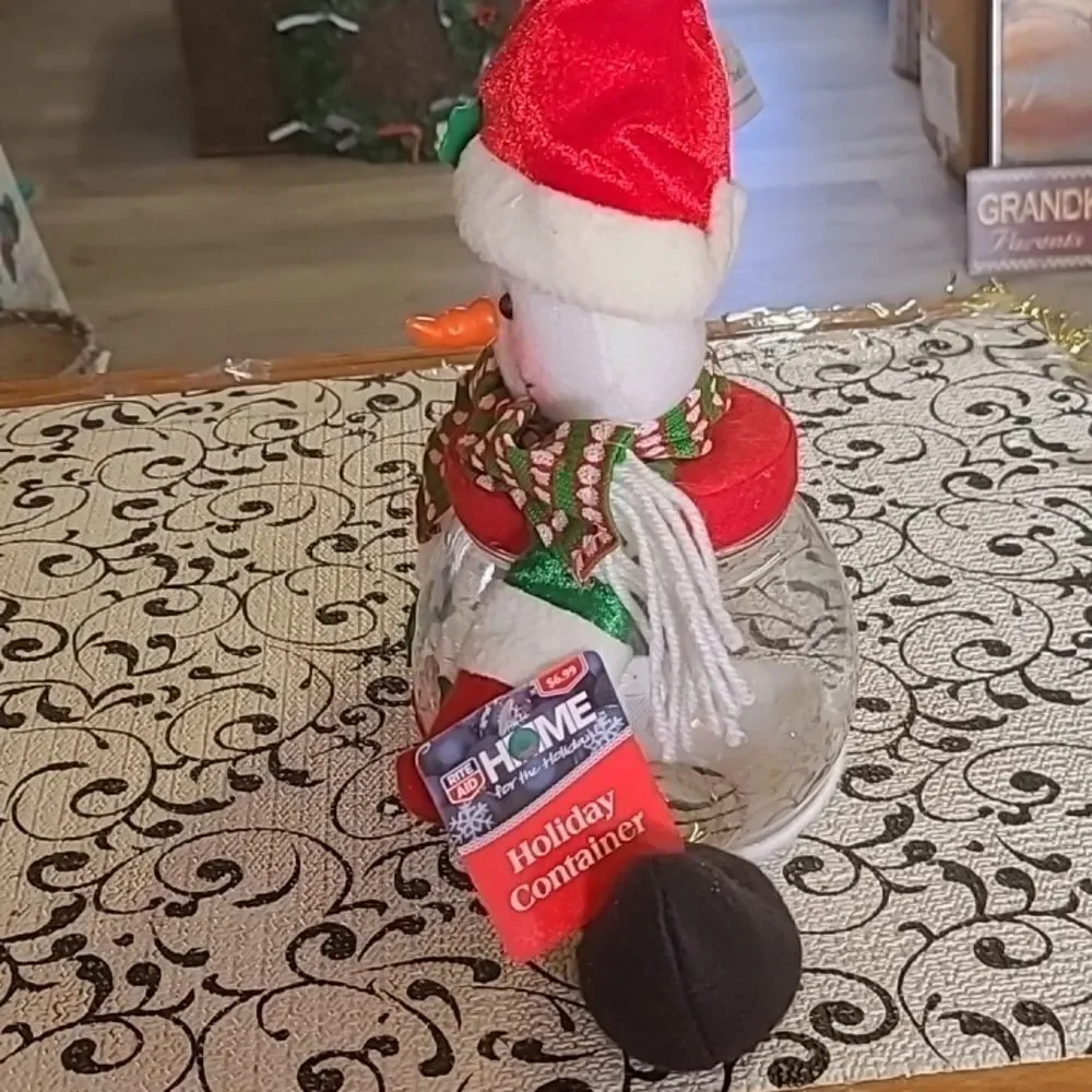 Snowman Holiday Container - Picture 6 of 6